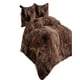 thumbnail image 1 of Cubrecama Peludo 2 Plazas Café Jaspeado, 1 of 3