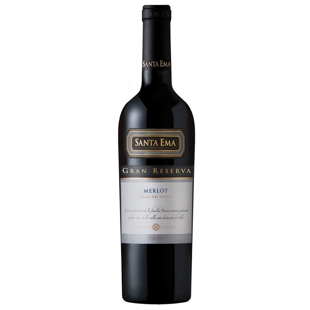 Santa Ema - Vino Tinto Merlot Gran Reserva 13.5° Botella