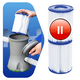 thumbnail image 2 of Cartucho De Filtro Bestway Tipo Ii Bomba Filtro Pack 2 Und, 2 of 4