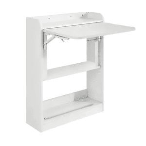 Klik Muebles - Escritorio Multifuncional Blanco - Compacto Con Estanterías