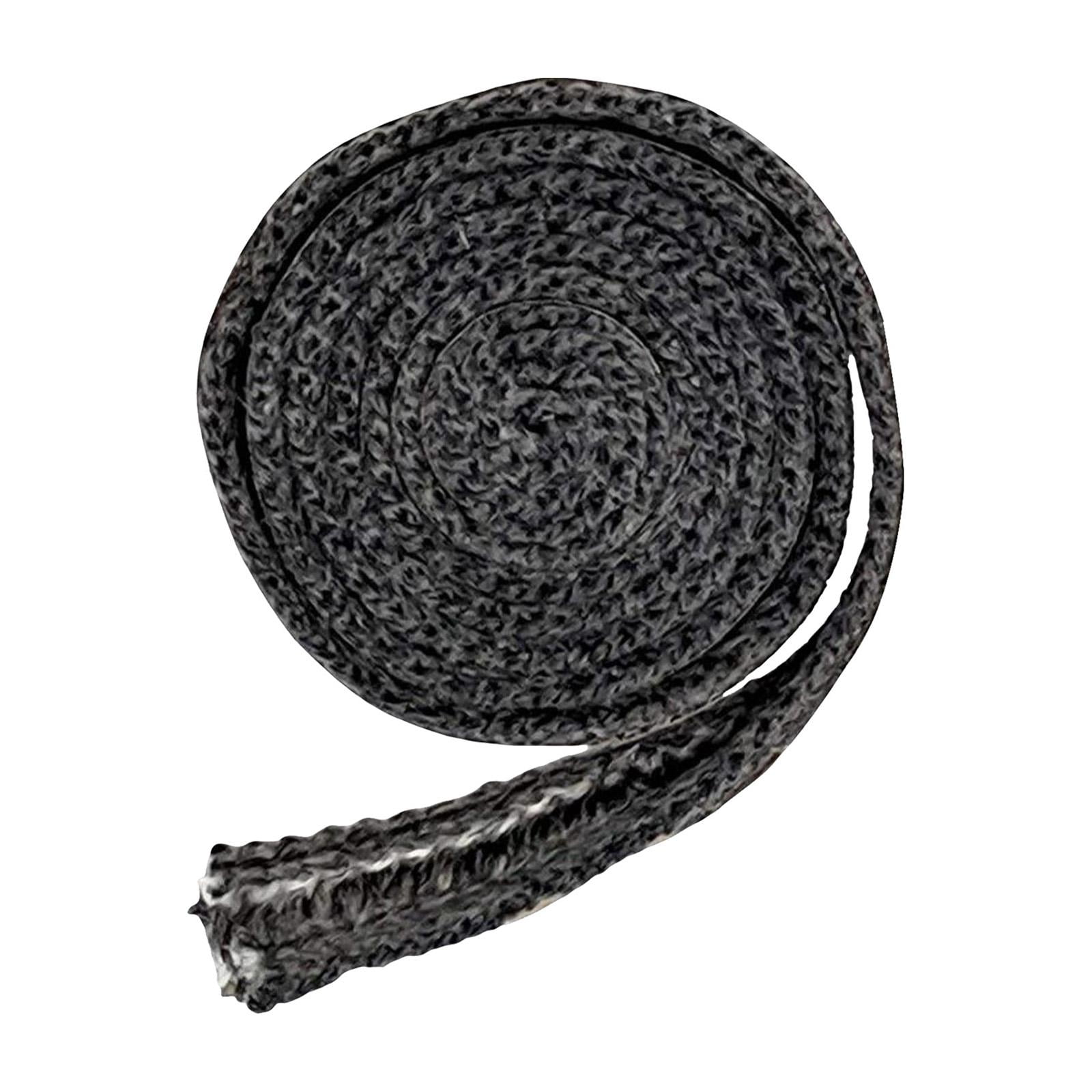 Bothyi - Junta De Estufa Cinta Junta Negra Cable Fibra De Vidrio Estufa Puerta Cinta De Sellado Para Puerta 3mmx18mmx200cm