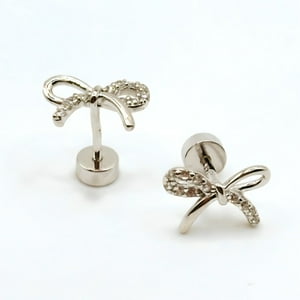 Tiana Joyas - Aros De Cinta Con Cirones De Plata 925