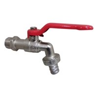 Metalfer - Llave Jardín Lavadero Zamak 1 2 Pulgada