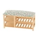 thumbnail image 3 of 1:12 Zapatero Banco Escena De Vida Muebles Para Entrada Baño Dormitorio, 3 of 5