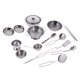thumbnail image 1 of 16 Pedazos De Ni?os De Acero Inoxidable Pretenden Jugar Cocina Cocina Utensilios De Juguete Conjunto, 1 of 3