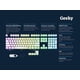 thumbnail image 2 of Keycaps Geeky Pudding Double Shot PBT de 112 teclas RGB, 2 of 7