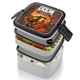 thumbnail image 4 of Doom Eternal Fiambrera de Doble Capa, Contenedor de Almuerzo Portátil Apilable, Almacenamiento de Alimentos Hermético a Prueba de Fugas, 1000ml, 4 of 6