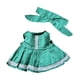 thumbnail image 2 of Vestido De Muñeca, Accesorios De Fotografía De Moda, Cómodo, Suave, Bricolaje, Ropa De Muñeca De Peluche De 20 Cm, Color Verde, 2 of 3