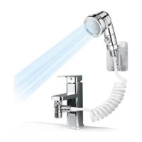 Genérico - Cabezal Ducha Externo Lavamanos Grifo Monomando Filtro Baños