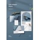 thumbnail image 4 of Papel pintado Dimoon Blue Peel and Stick, 118 x 17.7 pulgadas, vinilo, 4 of 8