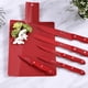 thumbnail image 3 of Set 6pc Cuchillos Acer.inox Rojo Milky, 3 of 3