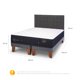 thumbnail image 3 of Cama Europea Premium King Base Dividida, 3 of 11