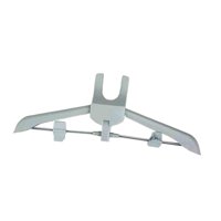 Bothyi - Colgador Para Máquina De Planchar, Colgador Para Vaporizador De Ropa, Cepillo De Vapor, Boquilla Colgante, Color Gris