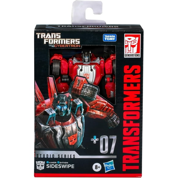 Transformers Studio Series Deluxe Gamer Edition Sideswipe 07