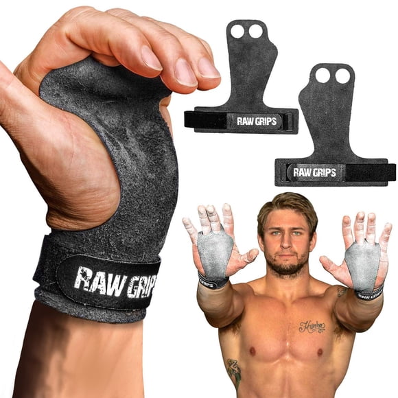 Manoplas de Gimnasio JerkFit Raw 3.0 Grande Negro Unisex