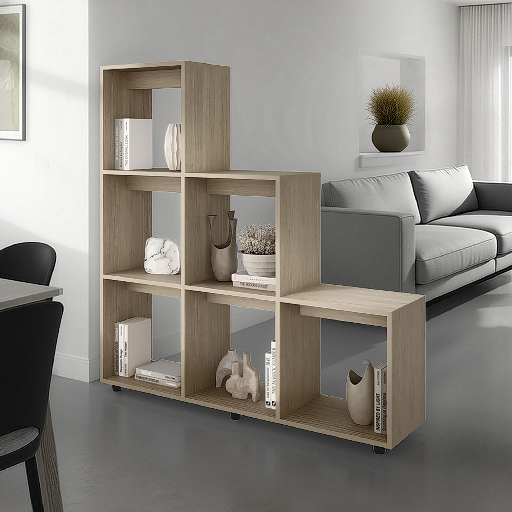 Biblioteca Escalera Salamanca Cartagena 128,2x122,1x30,0 Cm | Lider