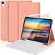 thumbnail image 1 of Funda con teclado KBCASE para iPad Air de 11 pulgadas con teclado, color champán, 1 of 7