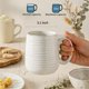 thumbnail image 3 of Coffee Mugs, 15 Ounce Coffee Cups Set of 6, Ceramic Mugs with Handle, 3 of 3