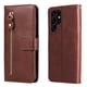 thumbnail image 1 of Funda con Cremallera para Samsung Galaxy S23 Ultra 5G, Carcasa Cartera de Cuero PU con Soporte y Tarjetero, 1 of 6