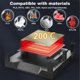 thumbnail image 3 of Placa de Construcción Tofelf 315×310 mm PEI/PEO Acero de Resorte, 3 of 8