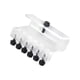 thumbnail image 3 of Burette Rack Clear Aquarium Pipe Hanger Para Tanque De Agua De Mar Acuario Pecera 6 Agujeros, 3 of 3