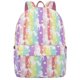 thumbnail image 1 of Mochila LI-LOVE Rainbow Unicorn para niñas y niños mayores de 6 años, 1 of 7
