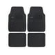 thumbnail image 1 of Piso Alfombra Auto Goma Negro 4 Piezas Set - Sp, 1 of 3