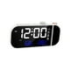 thumbnail image 1 of Reloj Despertador De Proyección LED Reloj De Escritorio Digital Para Restaurante Hogar Ancianos Blanco, 1 of 3