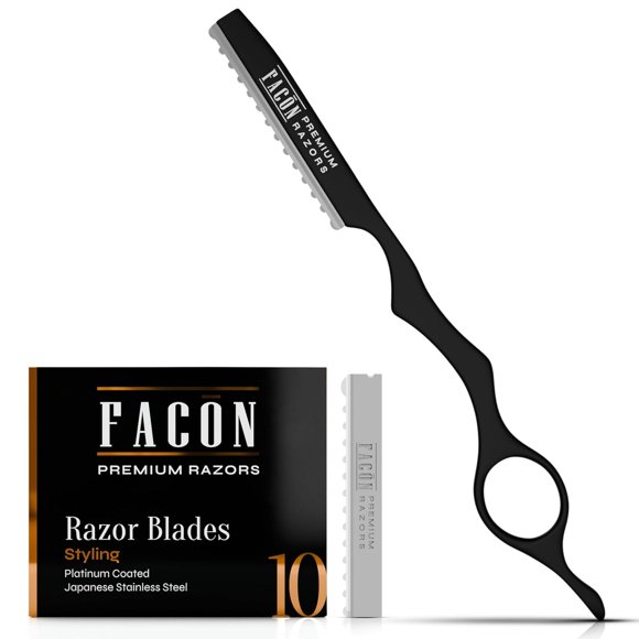 Navaja Facon para Cortar Cabello 11 Cuchillas