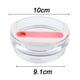 thumbnail image 3 of Tapa de repuesto para vaso Stanley Cup de 40 oz, paquete de 2 tapas transparentes de repuesto para vaso de viaje Stanley, a prueba de derrames, compatible con accesorios Stanley Cup., 3 of 5
