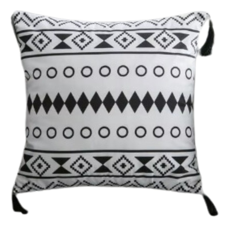 Genérico - Set De 2 Funda Decorativa Cojín Nórdico Geométrico Retro Jhn