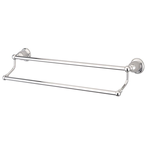 Toallero Kingston Brass Heritage, Doble, 60 Cm, Cromo Pulido