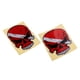 thumbnail image 2 of 2 Piezas Reflectantes Buceo Buzo Kayak Pegatina Calcomanía Calavera Roja, 2 of 5