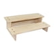 thumbnail image 3 of Soporte Elevador De Exhibición De Madera, Accesorios De Escaparate Decorativo Para Esculturas, Figuras, Hogar, 2 Capas, 30cm, 3 of 3