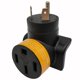thumbnail image 4 of Adaptador de carga para vehículo eléctrico Parkworld NEMA TT-30P a 14-50R, 30 A, 125 V, 4 of 7