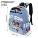thumbnail image 3 of Ardilla Secreta-theme Backpack, Campus style schoolbag Bookbag with Adjustable Shoulder Straps And Large Zip Compartment, Unisex Travel Bags.42x30x15cm, 3 of 6