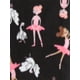thumbnail image 2 of Conjunto de pijama Simple Joys by Carter's Girls de 4 piezas de algodón negro, 2 of 3