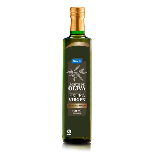 Aceite Oliva Extra Virgen Botella 500 ml Lider