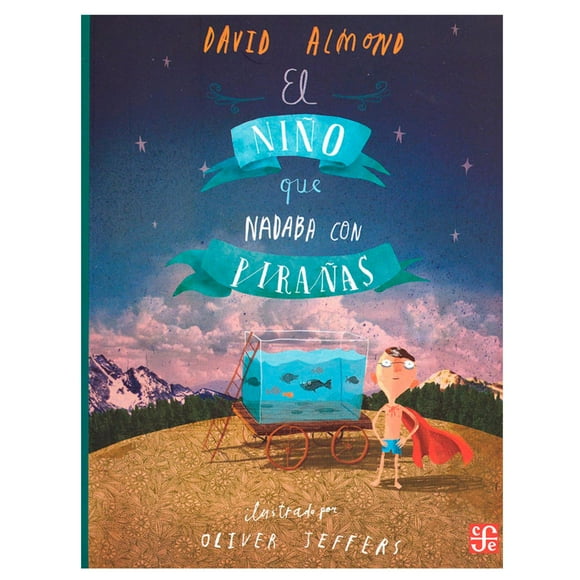 El niño que nadaba con pirañas blanco
