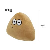 Genérico - Juguete Peluche Mi Mascota Alien Pou Pou 20Cm Beige Infantil
