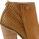 thumbnail image 5 of Botín Exs Semi Troquelado Cuero Camel, 5 of 6