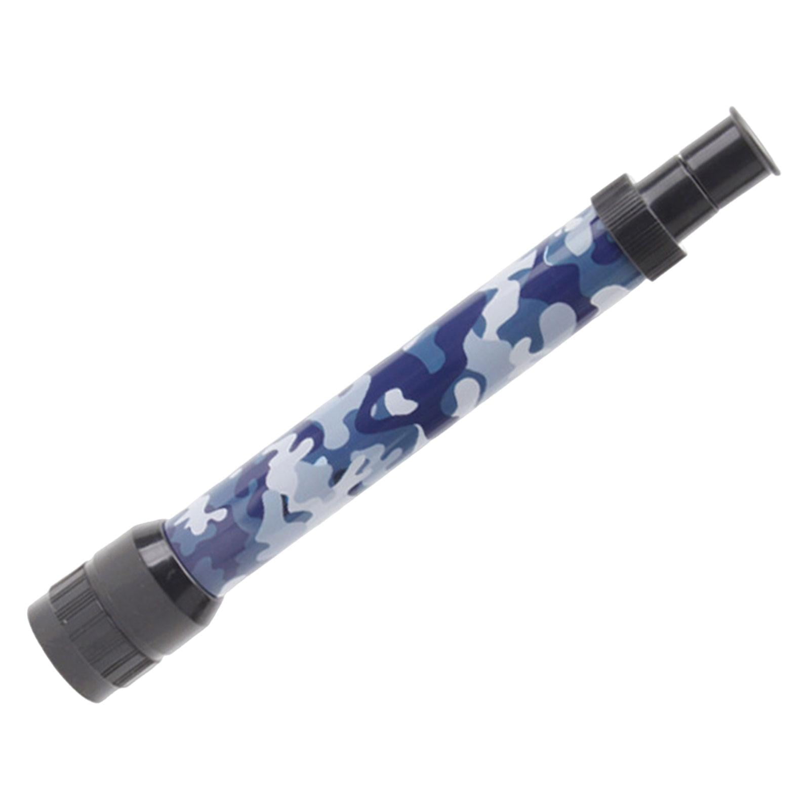 Magideal - Telescopio Pirata Niños Juguete De Aumento Juguetes Educativos Sensoriales Lupa Pirata Telescopio Monocular Juguete Para Favores De Fiesta Senderismo Azul