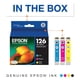 thumbnail image 2 of Cartucho de tinta EPSON 126 DuraBrite Ultra Color Combo Pack, 2 of 8