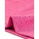 thumbnail image 5 of Agnes Orinda Camiseta de Escuela Universitaria para Mujer Talla Grande Cuello Redondo Ajuste Suelto Manga con Volantes Verano Hueco Blusas Casuales 1X Rosa Fucsia, 5 of 6