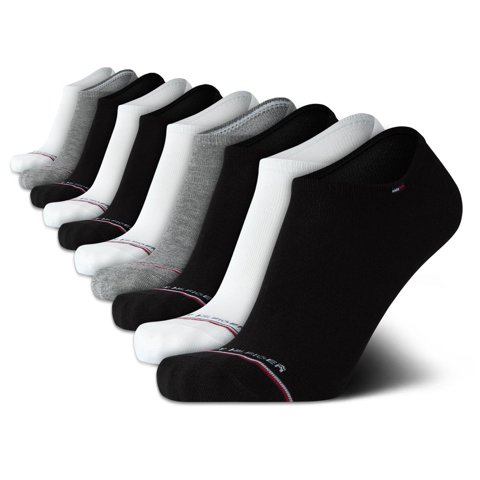 Calcetines Tommy Hilfiger Cushion Comfort Athletic Para Hombre, Paquete De 12