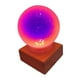 thumbnail image 1 of Lámpara De Luna Regalo De Cumpleaños Con Soporte De Madera Lámpara De Escritorio Lámpara De Ambiente Luna Rosa Claro, 1 of 3