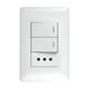 thumbnail image 1 of Enfunche + 2 interruptores 10A 250V Blanco Hogar y Oficina, 1 of 8