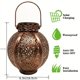thumbnail image 2 of 1 Pack Hanging Solar Lights, Outdoor Ramadan Solar Lanterns Decorations, Waterproof Hanging Solar Light, 6 Lumens, 2 of 2