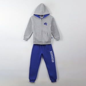 Conjunto Buzo Niño Gris Back Print Sonic