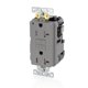 thumbnail image 1 of Receptáculo GFCI Leviton 20A-125V extra resistente, gris, 1 of 1